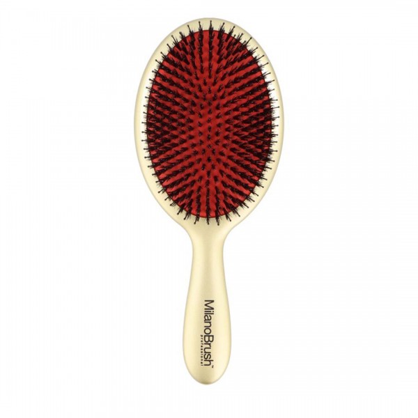 MilanoBrush Gorgeous Hair Brush Gold šepetys