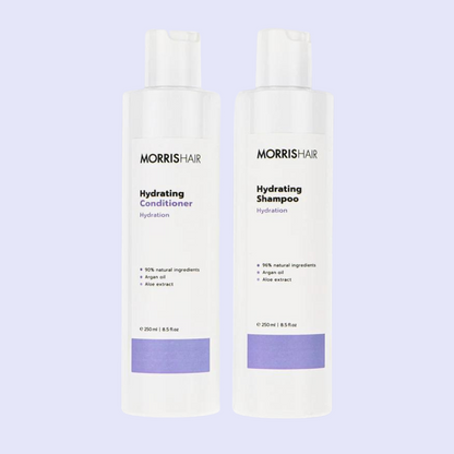 MorrisHair Hydrating Duo drėkinantis rinkinys 250ml+250ml